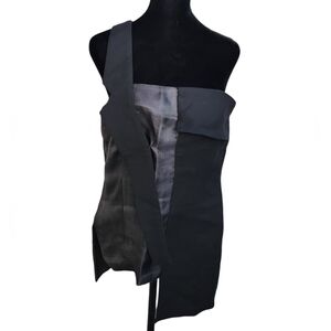 Costume National Asymmetric Top • Size 44 • Modern Minimalist